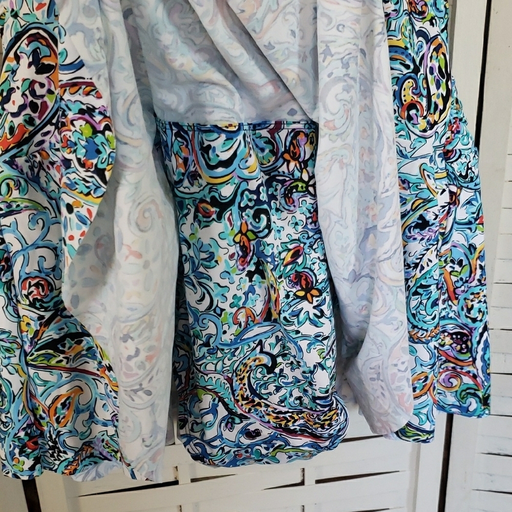 Colorful Patterned Tankini Top - Picture 5 of 8